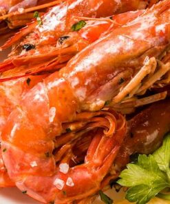 GAMBAS ET FILET DE SOLE