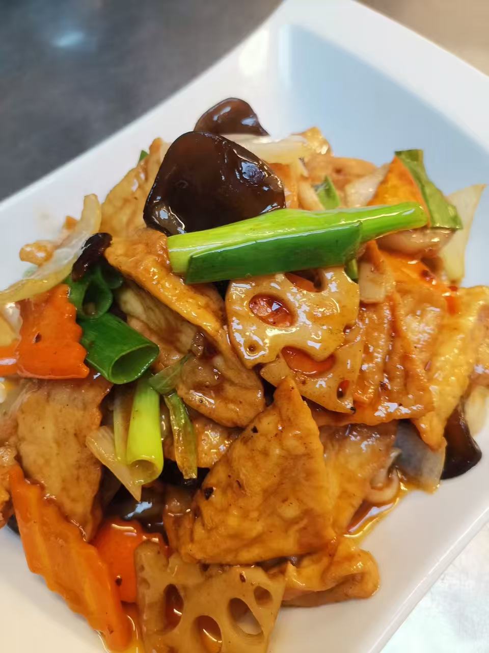 917 Zelfgemaakte tofu 家常豆腐