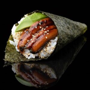 66. Hand roll gegrilde paling