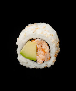 California gekookt zalm avocado