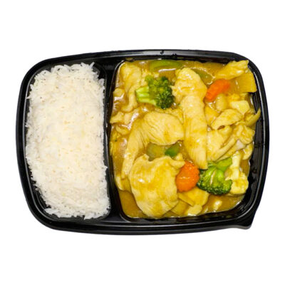 Poulet sauce curry