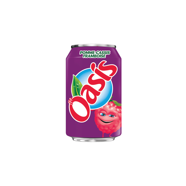 Oasis pomme cassis 33 CL