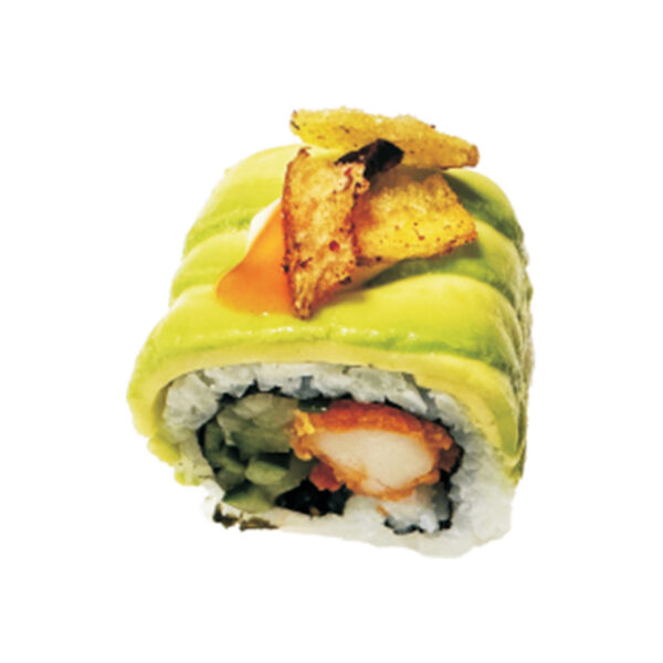 84. Avocat roll poulet tempura