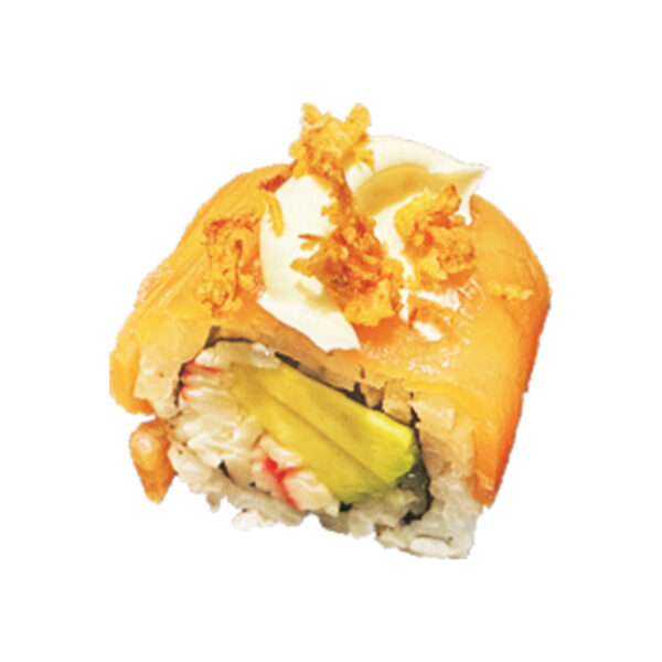 90. Saumon fumé roll
