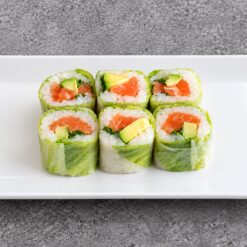 30. Spring rolls saumon avocat