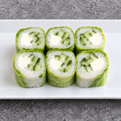 36. Spring rolls concombre fromage 🌱