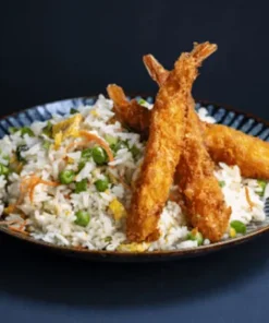 Japanse Tempura Shrimp Fried Rice