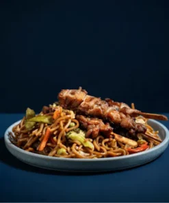 Yakitori Kip Yakisoba