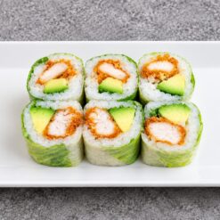 40. Spring rolls poulet pané avocat mayonnaise