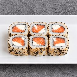 54. California rolls saumon fromage