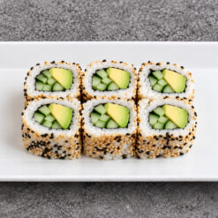 61. California rolls avocat concombre 🌱