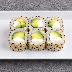 62. California rolls avocat fromage 🌱