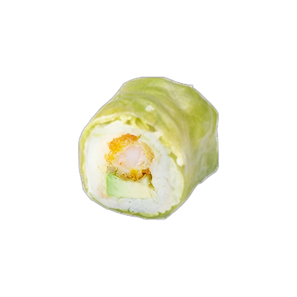 Spring roll tempura crevette concombre