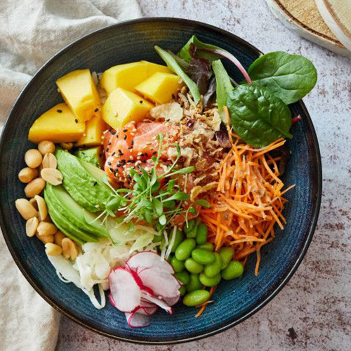 Poké Bowl Riz-Saumon