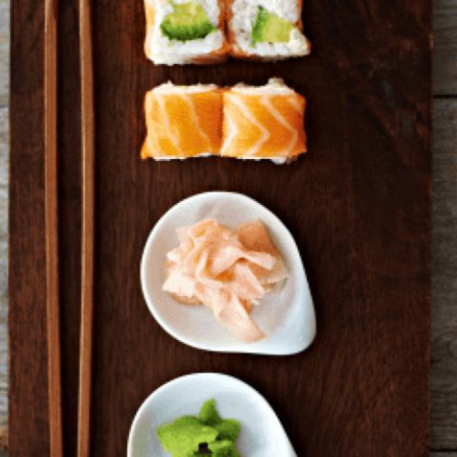 Salmon roll saumon avocat