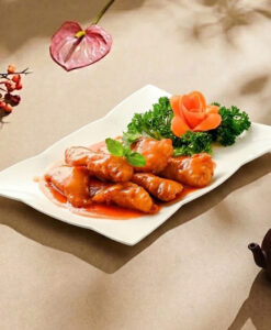 1027. Filet mignon de porc pané aigre-doux