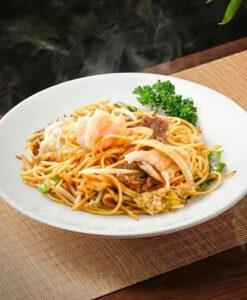 805. Nouilles sautées aux 3 délices