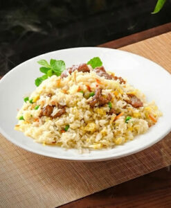 808. Riz sauté au boeuf