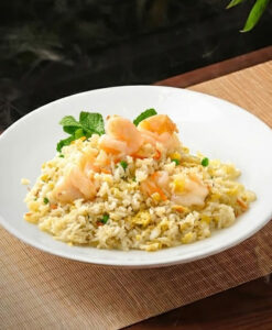 809. Riz sauté au scampis