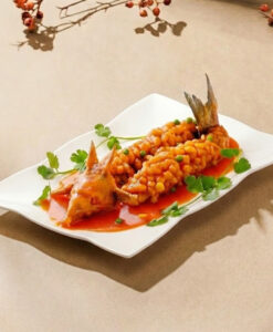 1020. Poisson mandarin croustillant sauce  aigre-douce