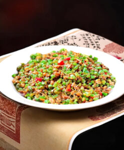 1024. Haricot verts au Porc