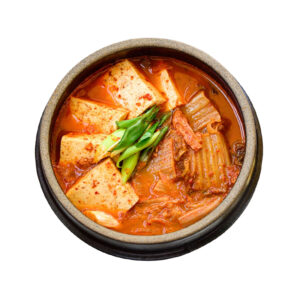Kimchi jjigae Soep