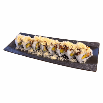 E6. Crispy saumon mangue