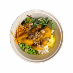 B3. Poké poulet pané