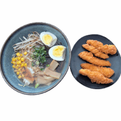 R2. Ramen de poulet pané