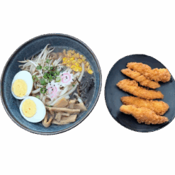 U2. Udon de poulet pané