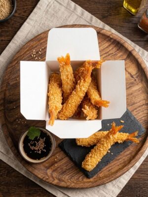 57A. Beignets de crevettes tempura