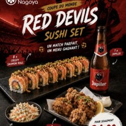 Menu Diables Rouges