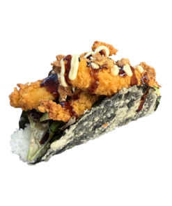 164. Taco sushi poulet pané