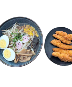 184. Udon de poulet pané