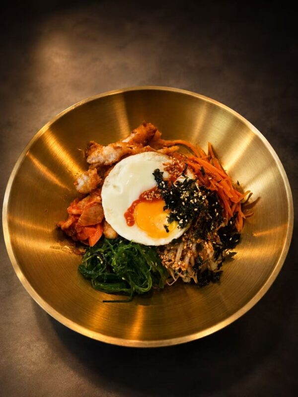 B04. Bibimbap crevettes tempura