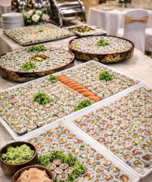 Combinaison de Rolls & Sushis (veggie)