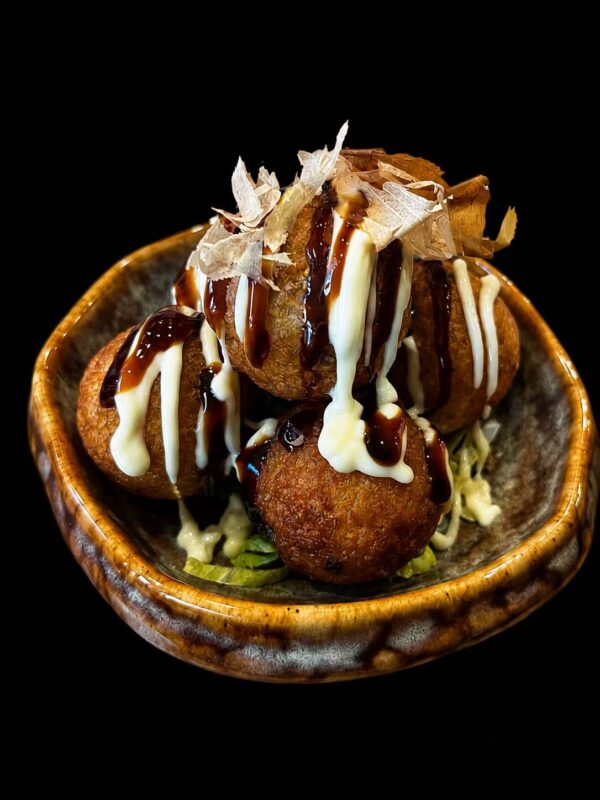 E14. Takoyaki frit (5 pcs)