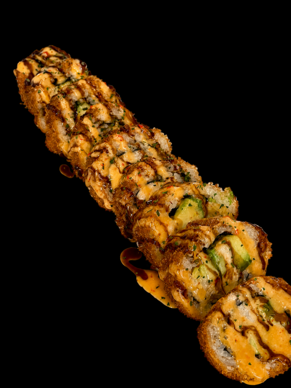 CF01. California frit saumon avocat
