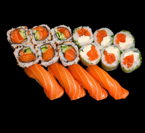 PL01. PLATEAU SAUMON (16 pcs)
