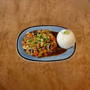 Veggie Chop Say met oestersaus