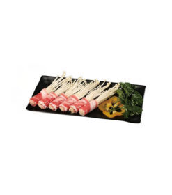 61. Rouleau de boeuf à l'enoki