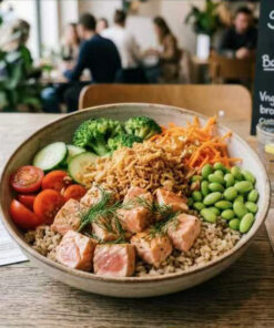 54. Zalm Poke Bowl