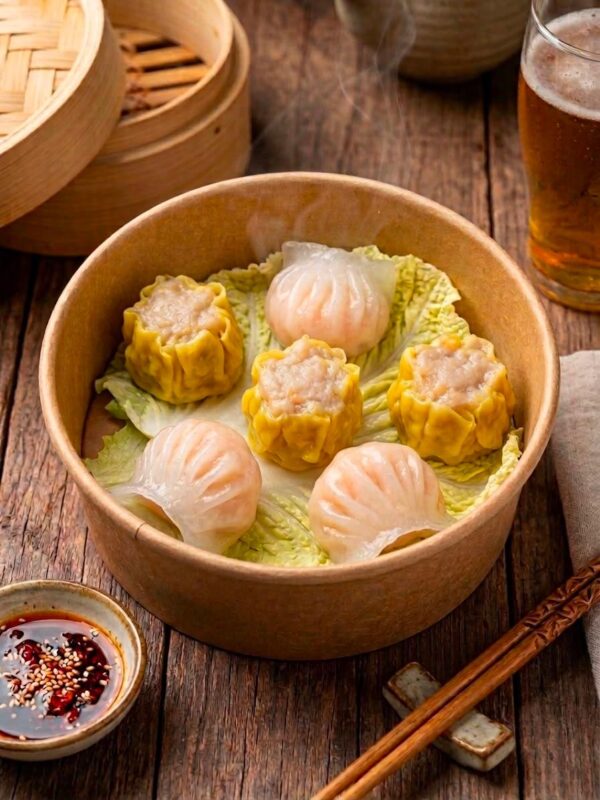 58C. Dim Sum mixte à la vapeur