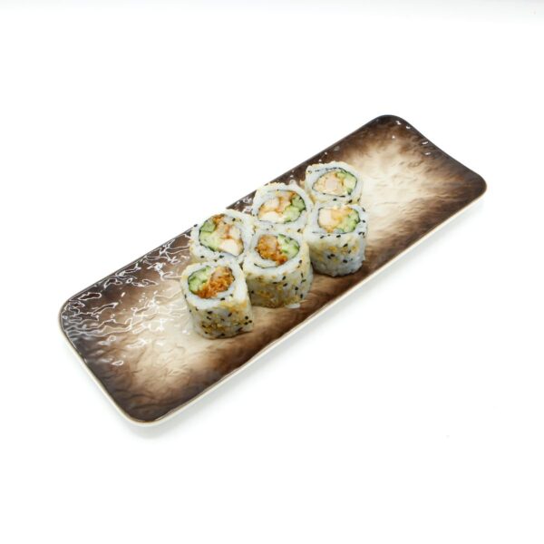 56. California tempura poulet concombre