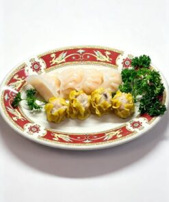 14. Garnalen & Siu Mai Schotel