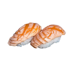 7. Sushi saumon cuit