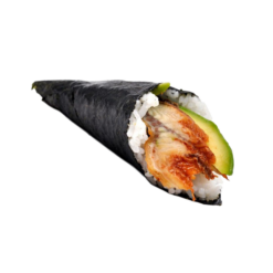 44. Temaki anguille avocat