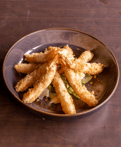 17a. Tempura de scampis