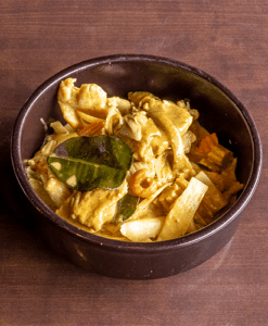 31a. Poulet sauce curry jaune lait de coco