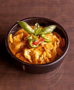 33b. Poulet thaï au curry rouge lait de coco